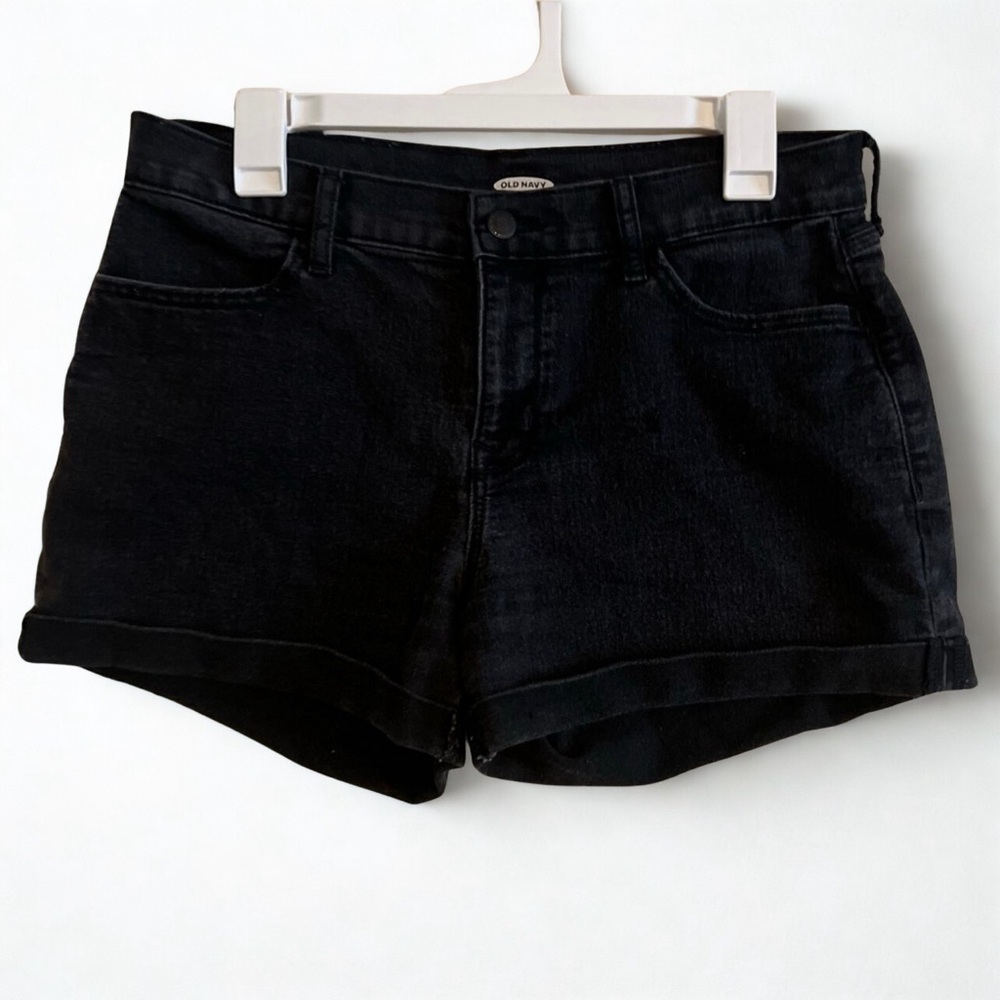 Old Navy Black Jean Shorts